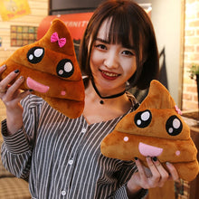 Load image into Gallery viewer, Colorful Poop Plush Throw Pillow Back Pillow, Size: 25*25*3cm, HC3626D, HC3626U, HC3626A, HC3626AA, HC3626AB, HC3626AC, HC3626AD, HC3626AE, HC3626AF, HC3626AG, HC3626AH, HC3626AJ, HC3626AK, HC3626AL, HC3626AM, HC3626B, HC3626C, HC3626E, HC3626F, HC3626...