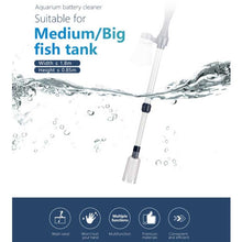Load image into Gallery viewer, Electric Multi-functional Length Adjustable Fish Tank Cleaning Water Filter, Multi-functional