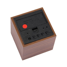Load image into Gallery viewer, Wood Clock Desk Table LED Digital Display Alarm Clock with Time &amp; Date &amp; Temperature Display, Wood Clock