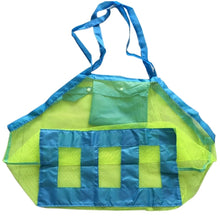 Load image into Gallery viewer, Portable Mesh Children Beach Dredging Tools Toy Quick Storage Bag Handbag, L Size