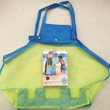 Load image into Gallery viewer, Portable Mesh Children Beach Dredging Tools Toy Quick Storage Bag Handbag, L Size