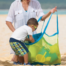 Load image into Gallery viewer, Portable Mesh Children Beach Dredging Tools Toy Quick Storage Bag Handbag, L Size