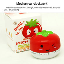 Load image into Gallery viewer, Vegetable Kitchen Timer Cooking Mechanical Timing Tool Count Down Alarm, Random Color Delivery, RB208