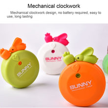 Load image into Gallery viewer, Rabbit 60 Minutes Mechanical Kitchen Cooking Count Down Alarm Timer Home Decorating Gadget, Random Color Delivery, RB277