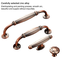Load image into Gallery viewer, 6029-96 Solid Wood Furniture Cabinet Handle Red Bronze Handles, 6029-96