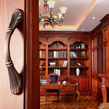 Load image into Gallery viewer, 6029-96 Solid Wood Furniture Cabinet Handle Red Bronze Handles, 6029-96