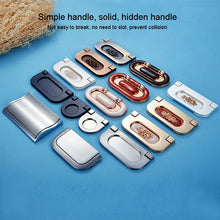 Load image into Gallery viewer, 1052-32 Simple European Furniture Drawer Hidden Buckle Handle (Brushed), 1052-32