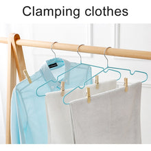 Load image into Gallery viewer, 100pcs Multi-function Mini Bamboo Clothes Photo Paper Peg Clothespin Laundry Hanger Clip, Bamboo
