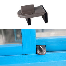 Load image into Gallery viewer, Sliding Sash Stopper Cabinet Locks &amp; Straps Doors Security Anti-theft Lock Window Door Baby Safety Lock, 029