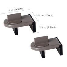 Load image into Gallery viewer, Sliding Sash Stopper Cabinet Locks &amp; Straps Doors Security Anti-theft Lock Window Door Baby Safety Lock, 029