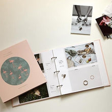 Load image into Gallery viewer, 6 inch DIY Creativity Insert Type 3R Flushing Iron Ring Family Photo Album, 6 inch