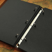Load image into Gallery viewer, DIY Creativity Loose-leaf Type Retro Imitation Leather Lashing Children Growth Memorial Photo Album, Lashing