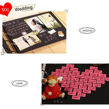 Load image into Gallery viewer, DIY Creativity Loose-leaf Type Retro Imitation Leather Lashing Children Growth Memorial Photo Album, Lashing