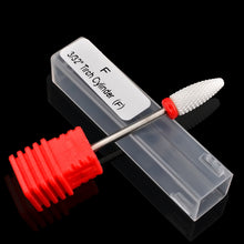Load image into Gallery viewer, Nail Ceramic Cylindrical Corn Shape Electric Power Grinding Head, Size: 49*6mm, Size: 49*6mm