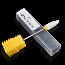 Load image into Gallery viewer, Nail Ceramic Cylindrical Corn Shape Electric Power Grinding Head, Size: 49*6mm, Size: 49*6mm