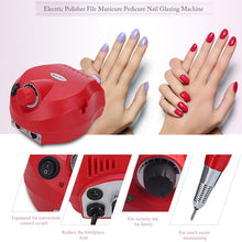 Load image into Gallery viewer, Nail 10W 220V Electric Power Grinding Machine 25000 Turn, EU Plug