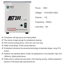Load image into Gallery viewer, BEST-200 1.5L Stainless Steel Ultrasonic Cleaner (Voltage 220V), BEST-200 1.5L