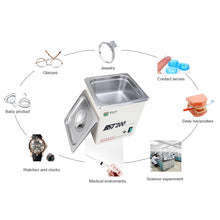 Load image into Gallery viewer, BEST-200 1.5L Stainless Steel Ultrasonic Cleaner (Voltage 220V), BEST-200 1.5L