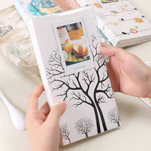Load image into Gallery viewer, 3 inch DIY Creativity Insert Type Mini Exquisite Photo Album, Many Trees Dry Pattern, Forest Deer Pattern, Iron Tower Pattern, Little Swallow Pattern, Baymax Pattern, Four Leaf Clover Pattern