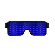 Load image into Gallery viewer, Night Club Bar Disco LED Light Emitting Glasses Festival Party USB Charging Shutter Dynamic Flash Glasses