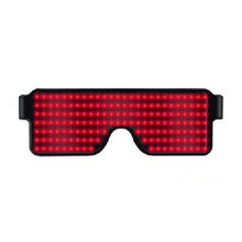 Load image into Gallery viewer, Night Club Bar Disco LED Light Emitting Glasses Festival Party USB Charging Shutter Dynamic Flash Glasses