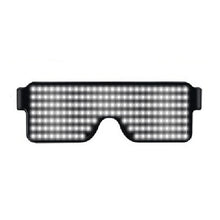 Load image into Gallery viewer, Night Club Bar Disco LED Light Emitting Glasses Festival Party USB Charging Shutter Dynamic Flash Glasses