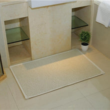 Load image into Gallery viewer, Rectangular Bathroom Bathtub Mildew Stain Resistant PVC Anti-skid Household Foot Pad Carpet, Size: 70cm x 40cm (White), 70cm x 40cm