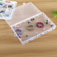 Load image into Gallery viewer, Plastic Organizer Container Storage Box 28 Slots Removable Grid Compartment for Jewelry Earring Fishing Hook Small Accessories