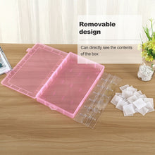 Load image into Gallery viewer, Plastic Organizer Container Storage Box 28 Slots Removable Grid Compartment for Jewelry Earring Fishing Hook Small Accessories