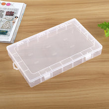 Load image into Gallery viewer, Plastic Organizer Container Storage Box 28 Slots Removable Grid Compartment for Jewelry Earring Fishing Hook Small Accessories