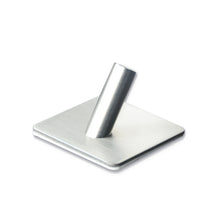 Load image into Gallery viewer, Stainless Steel Single Slant Hook Bathroom Non-perforated Coat Rack, Silver Slant Hook