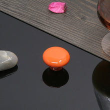 Load image into Gallery viewer, 32mm Modern Literary Color Glazed Ceramic Cabinet Drawer Handle
