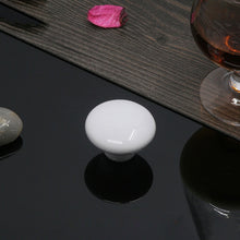 Load image into Gallery viewer, 38mm Modern Literary Color Glazed Ceramic Cabinet Drawer Handle
