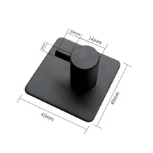 Load image into Gallery viewer, Stainless Steel Cylinder Hanger Bathroom Non-perforated Storage Clothes Hook, Size:14mm