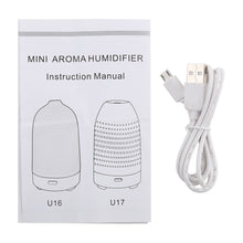 Load image into Gallery viewer, 5W Capsule Shape Mini Humidifier with Colorful Light, Capacity: 50ml, DC 5V, Capsule Shape Humidifier