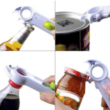 Load image into Gallery viewer, 7 in 1 Multi-function Can Opener Creative Bottle Opener Kitchen Tools, 7 in 1