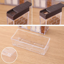 Load image into Gallery viewer, 6pcs / Set Kitchen Two-way Open Seasoning Jar Condiment Bottle