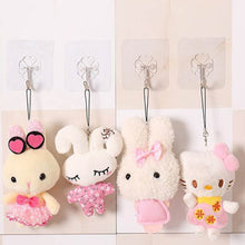 Load image into Gallery viewer, 100 PCS Kitchen Bathroom Wall Hanging Transparent Non-marking Glue Hook, Non-marking Glue Hook