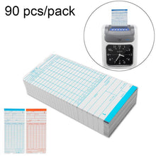 Load image into Gallery viewer, 90 PCS Paper Time Card, Paper Time Card
