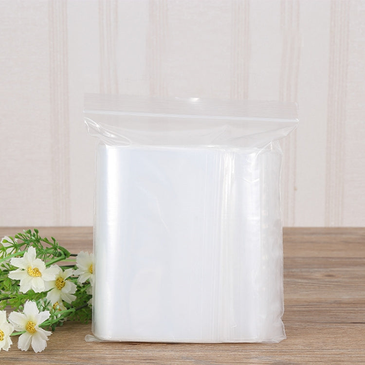 100pcs/pack  PE Self Sealing Clear Zip Lock Packaging Bag,15cm x 20cm, Custom Printing and Size are welcome, 15*20cm