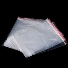 Load image into Gallery viewer, 100pcs/pack PE Self Sealing Clear Zip Lock Packaging Bag, 24cm x 36cm,Custom Printing and Size are welcome, 24*36cm