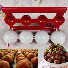 Load image into Gallery viewer, Useful Newbie Meatballs Fish Balls Kitchen Homemade Stuffed Meatballs Maker Home Cooking Tools, ABS Red