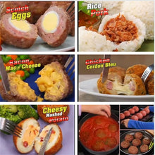 Load image into Gallery viewer, Useful Newbie Meatballs Fish Balls Kitchen Homemade Stuffed Meatballs Maker Home Cooking Tools, ABS Red