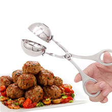 Load image into Gallery viewer, Stainless Steel Meatball Maker Stuffed Meatball Clip DIY Fish Meat Rice Ball Maker, Stainless Steel