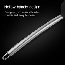 Load image into Gallery viewer, kn605 Stainless Steel Handle Silicone Slice High Temperature Resistance Cooking Slice, Black, Grey, Red