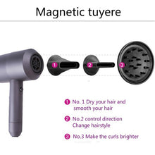 Load image into Gallery viewer, Household High-power Silent  Blow Dryer,Constant Temperature Hot and Cold Negative Ion Hair Drier, EU Plug, EU Plug