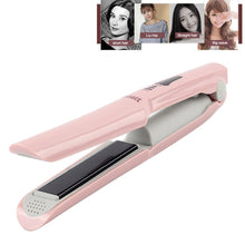 Load image into Gallery viewer, Wireless Mini USB Rechargeable Hair Straightener Hair Curler Double Purpose Hair Splint
