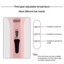 Load image into Gallery viewer, Wireless Mini USB Rechargeable Hair Straightener Hair Curler Double Purpose Hair Splint