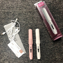 Load image into Gallery viewer, Wireless Mini USB Rechargeable Hair Straightener Hair Curler Double Purpose Hair Splint