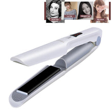Load image into Gallery viewer, Wireless Mini USB Rechargeable Hair Straightener Hair Curler Double Purpose Hair Splint